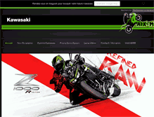 Tablet Screenshot of aix-kawasaki.com